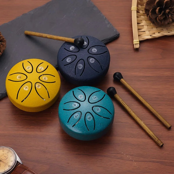 SimplyCie – Sale 49% OFF – Buddha Stones Mini Steel Tongue Drum Kit (3 Inch)