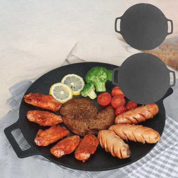 Non-stick Round Baking Pan BBQ Griddle